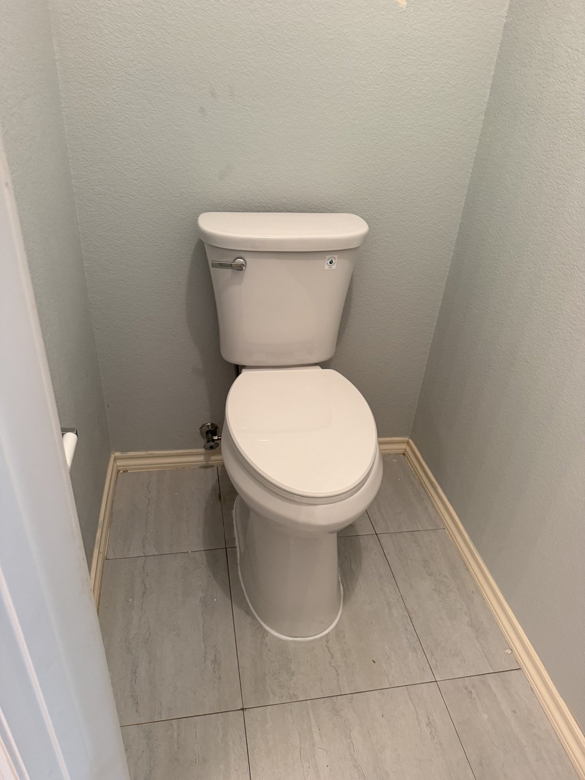 Toilet replaced